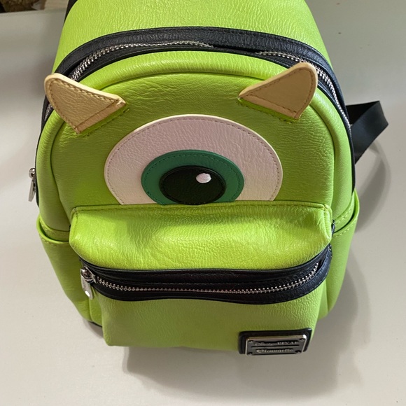 Loungefly Bags Disney Loungefly Mike Wazowski Backpack Poshmark